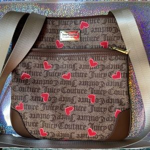 JuicyCouture valentines crossbody & wallet bundle